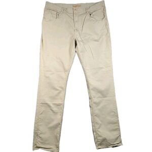 Robert Graham Men's Pants‎ 40x34 Khaki Classic Yates Straight Casual Chino
